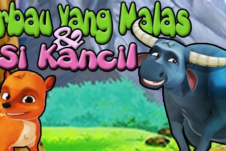 Dongeng Anak – Kerbau Yang Malas Dan Si Kancil