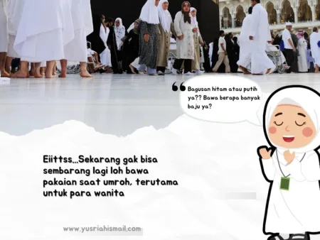 5 Rekomendasi Pakaian Umroh Wanita Sesuai Sunnah