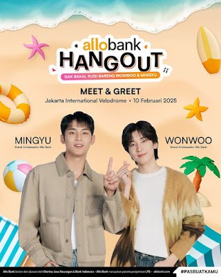 [Review] Allo Bank Hangout With Mingyu & Wonwoo Seventeen!
