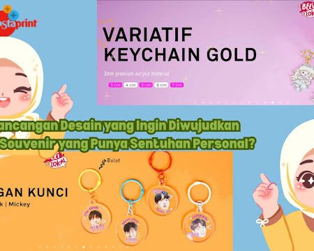 Gantungan Kunci Acrylic Custom, Bikin Personal Branding yang Memorable!